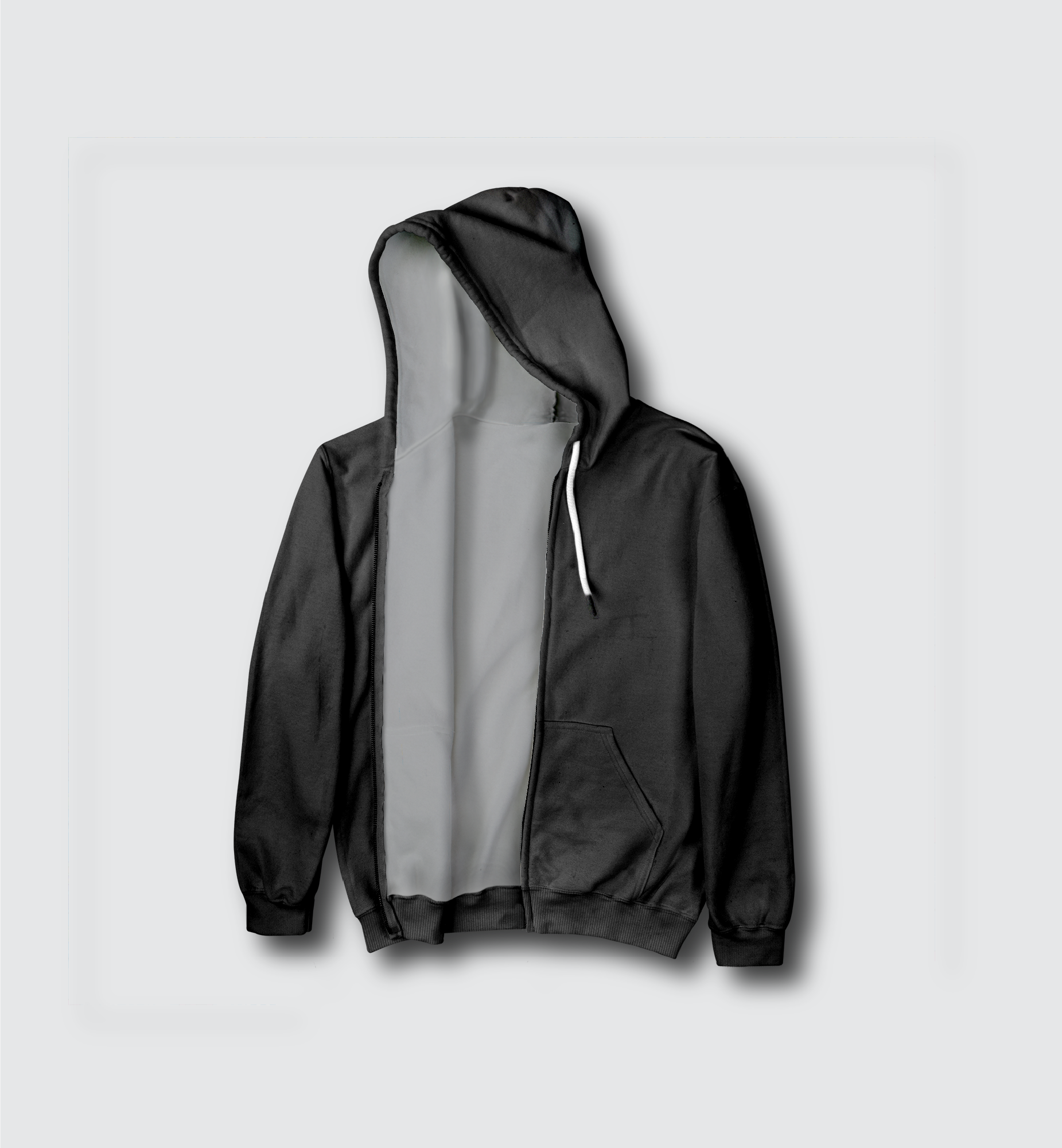 Lined Zip Hoodie