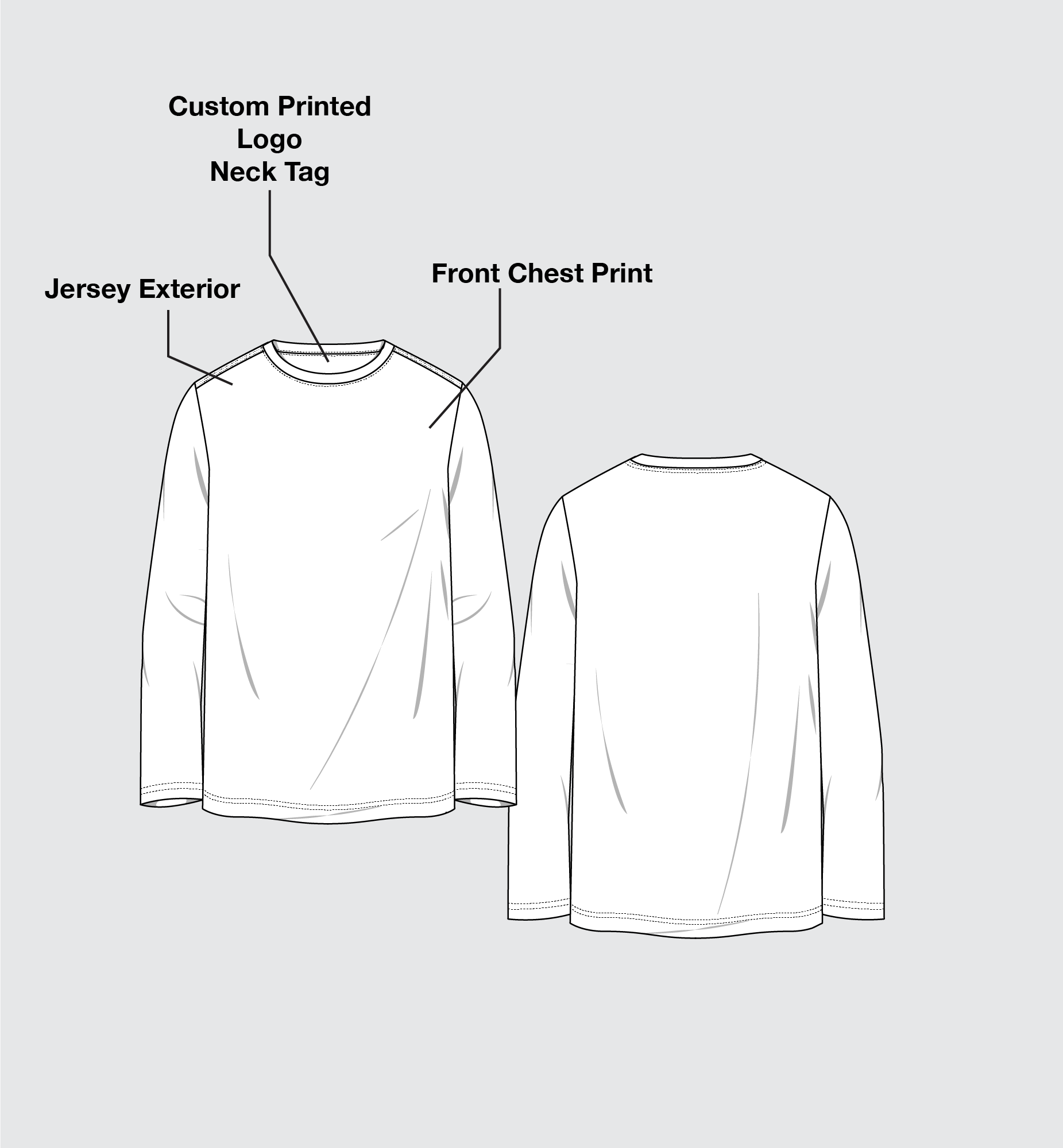 Garment-Dyed Heavyweight Long Sleeve T-Shirt