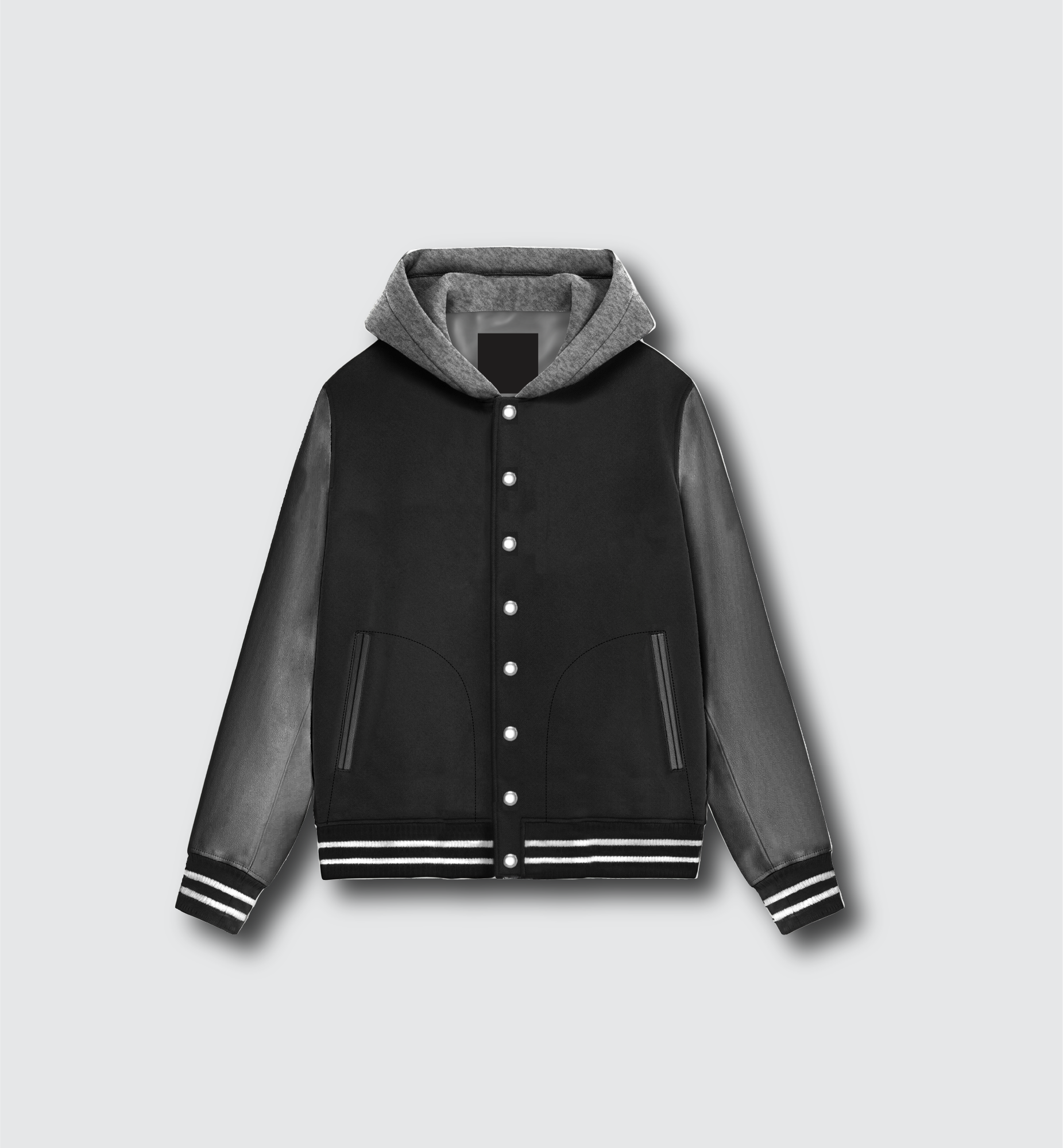 Hooded Collegiate Jacket