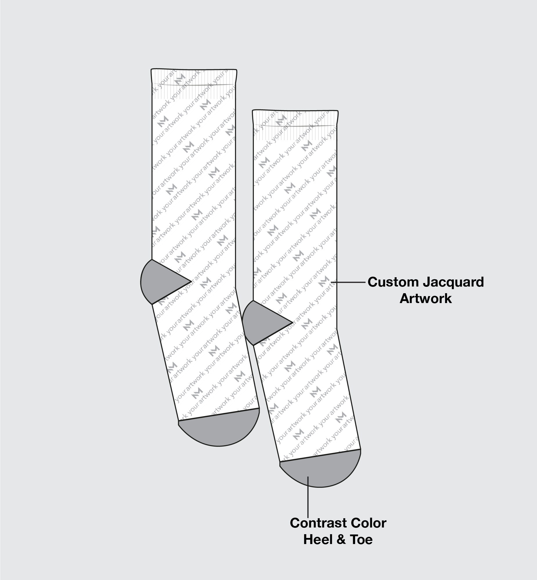 Jacquard Socks