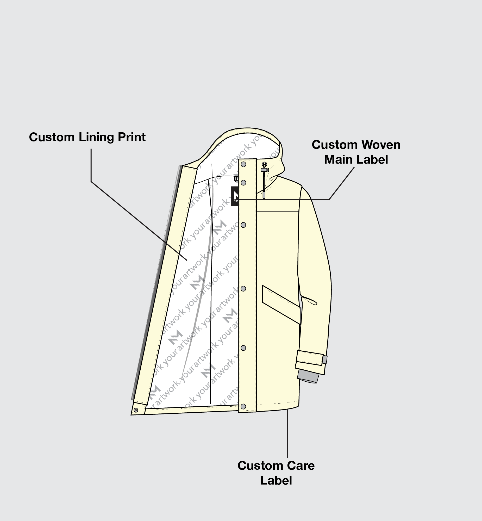Technical Rain Coat
