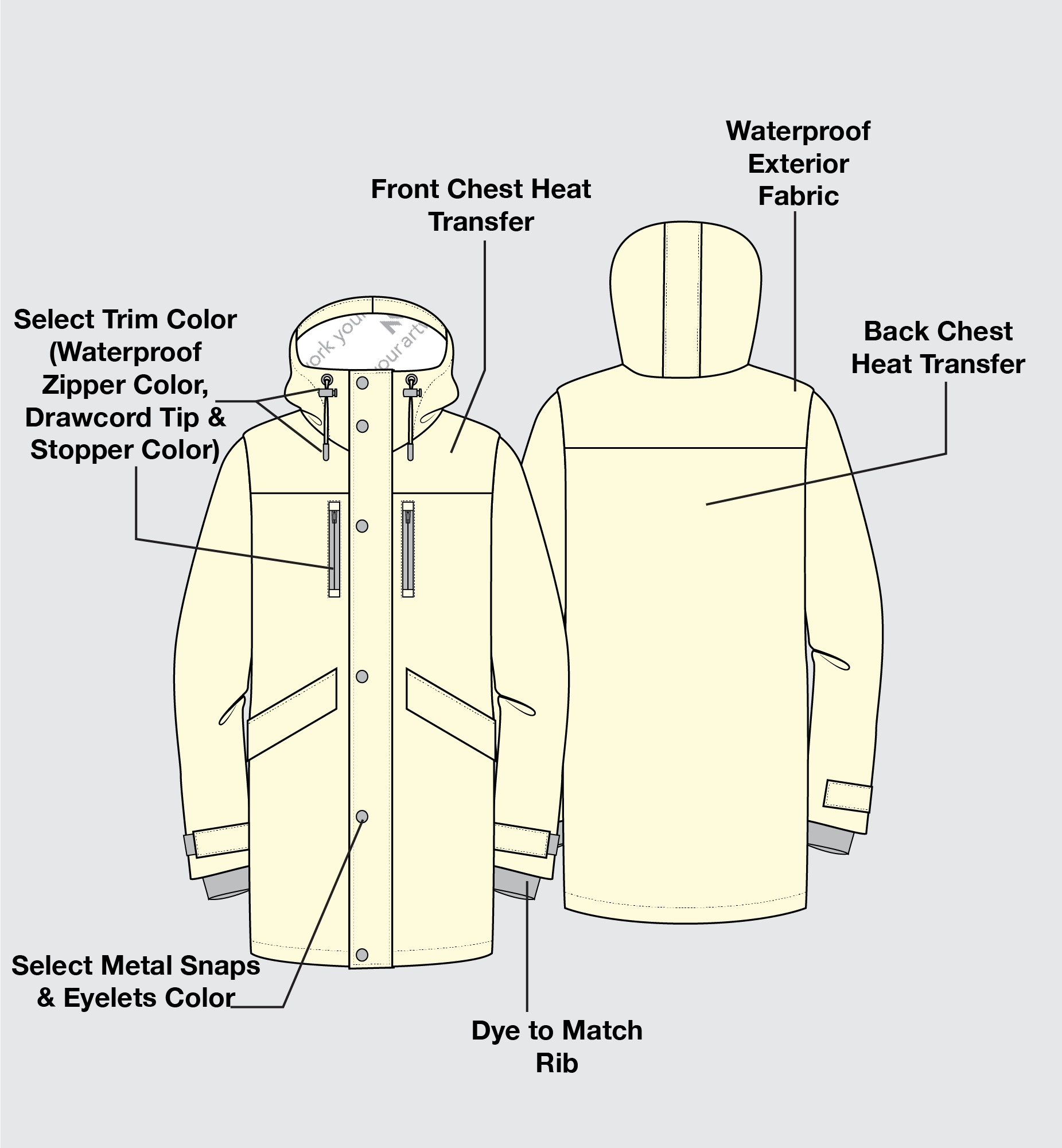 Technical Rain Coat